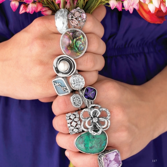 Silpada ~ Lily Pearl Ring - Picture 8 of 8